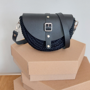 TOREBKA MIA – CZARNY WYKOŃCZENIE CZARNY – PASEK REGULOWANY