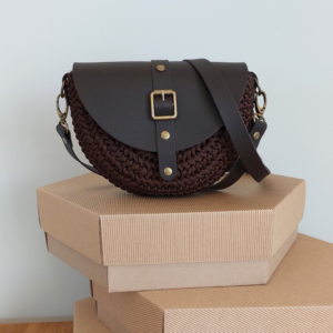 TOREBKA MIA – GORZKA CZEKOLADA WYKOŃCZENIE CZEKOLADA – PASEK REGULOWANY