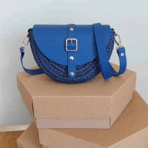 TOREBKA MIA – JEANS WYKOŃCZENIE CHABER – PASEK REGULOWANY